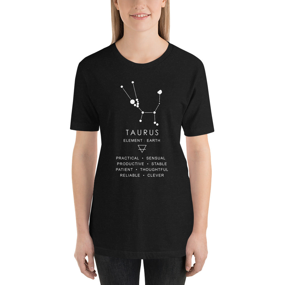 Taurus Constellation Short-Sleeve Unisex T-Shirt