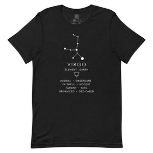 Virgo Constellation Short-Sleeve Unisex T-Shirt