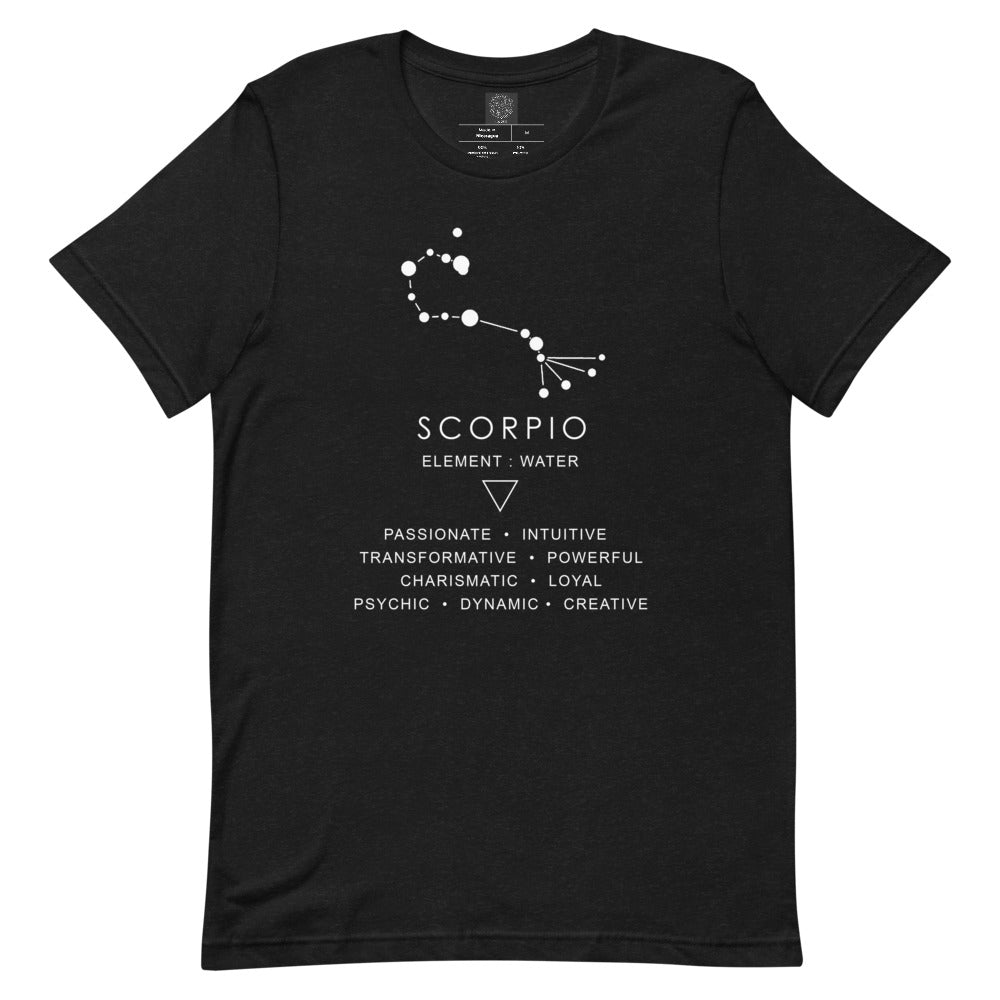 Scorpio Constellation Short-Sleeve Unisex T-Shirt