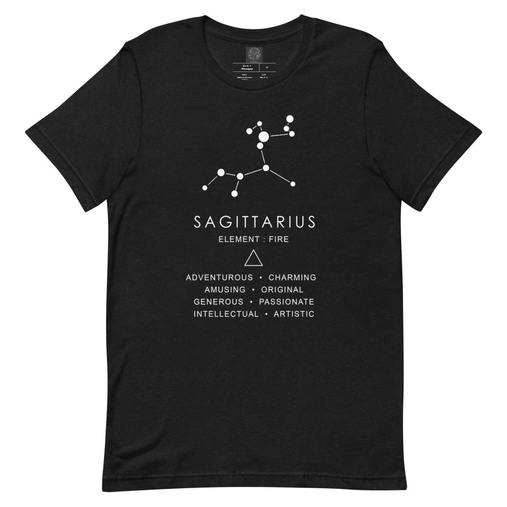 Sagittarius Constellation Short-Sleeve Unisex T-Shirt